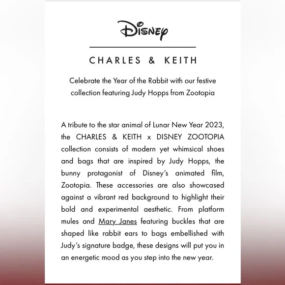Charles & Keith X Disney Zootopia Lunar Mary Janes - Picture 2 of 12